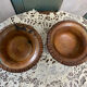 2 pots Médicis en fonte