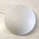 Opaline suede globe ceiling or wall light. 30 cm - mid-20th century