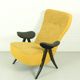 Theo Ruth pour les chaises Artifort Modèle 107 et 137 en Hallingdal Kvadrat.