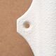 Sgrafo Modern sculptural white porcelain vase by Peter Muller