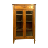 Louis XVI-era mahogany library patina around 1780-1800