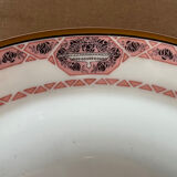 Paire d’assiettes  en porcelaine Haviland anciennes