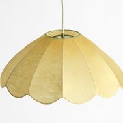 60er XL Cocoon pendant lamp in very good original vintage condition