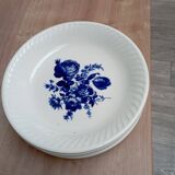 Set of plates, five Gien France brands