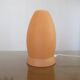 Mushroom lamp in pale orange opaline from the 70s