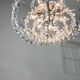 Vintage Viennese Medium Sized Crystal Chandelier, 70s