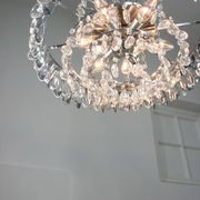 Vintage Viennese Medium Sized Crystal Chandelier, 70s