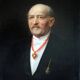 Portrait de gentleman du XIXe siècle, à l'aspect vieilli
