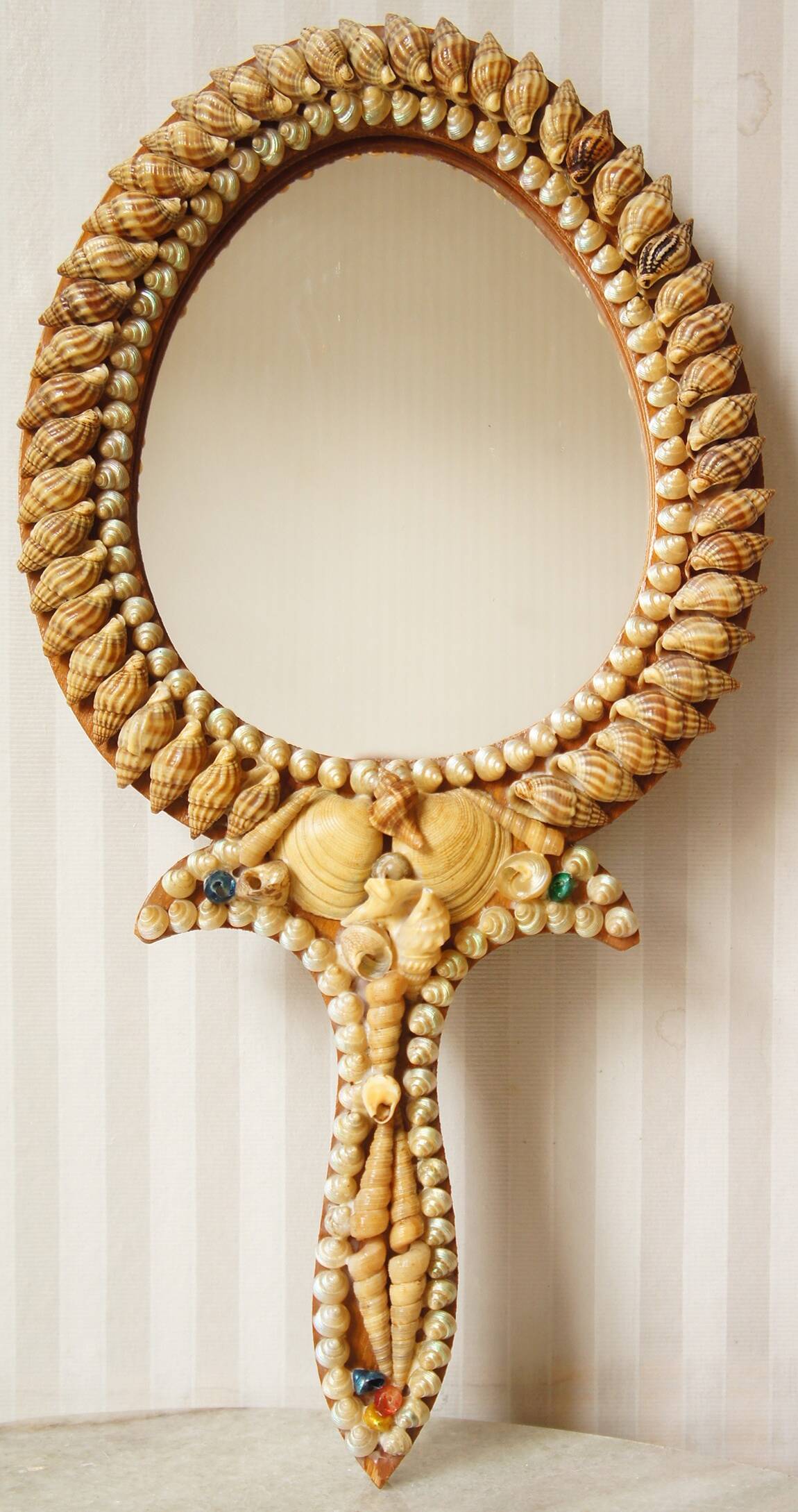 Mirror "French Riviera" shells 1960