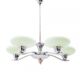 Art Deco chandelier from Poland, 1950s