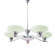 Art Deco chandelier from Poland, 1950s