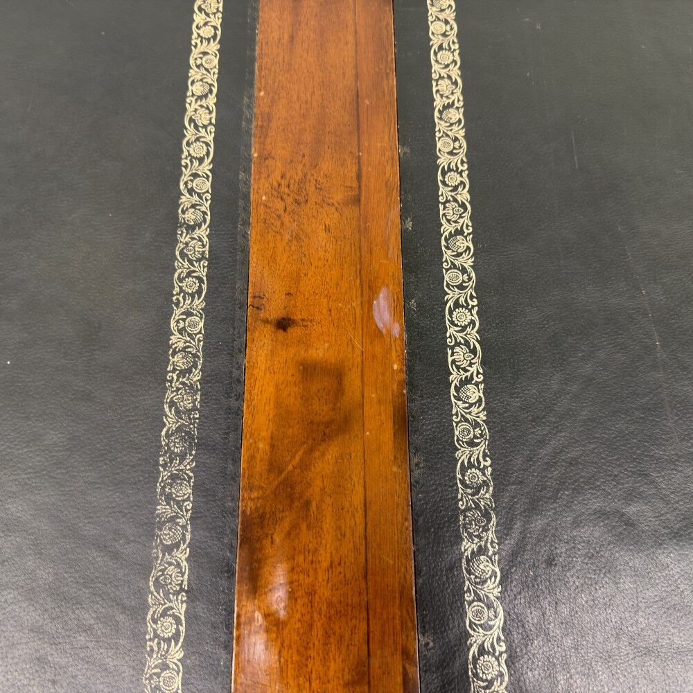 Classic English Chesterfield Desk with Backboard