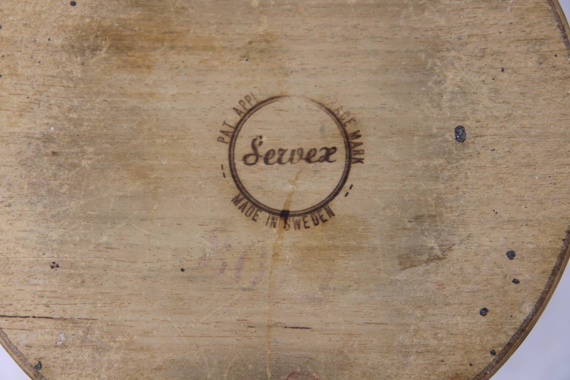 Teak waste paper basket, Martin Åberg for Servex, Sweden, 1960