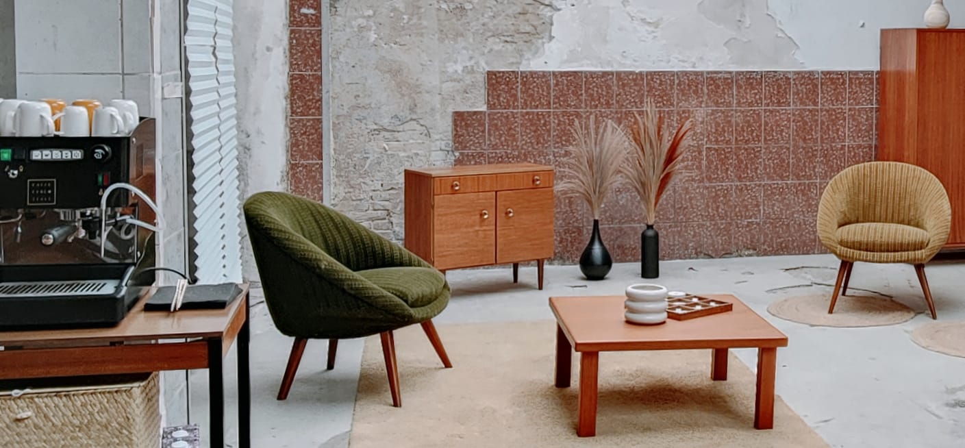 Mid century shoe cabinet | vintage - sidetable