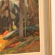 Original Mid Century Swedish Oil on Canvas – “Pine Forest” by Frans Be
