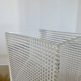 Lucite wastepaper basket "Sally designs", USA, 1970