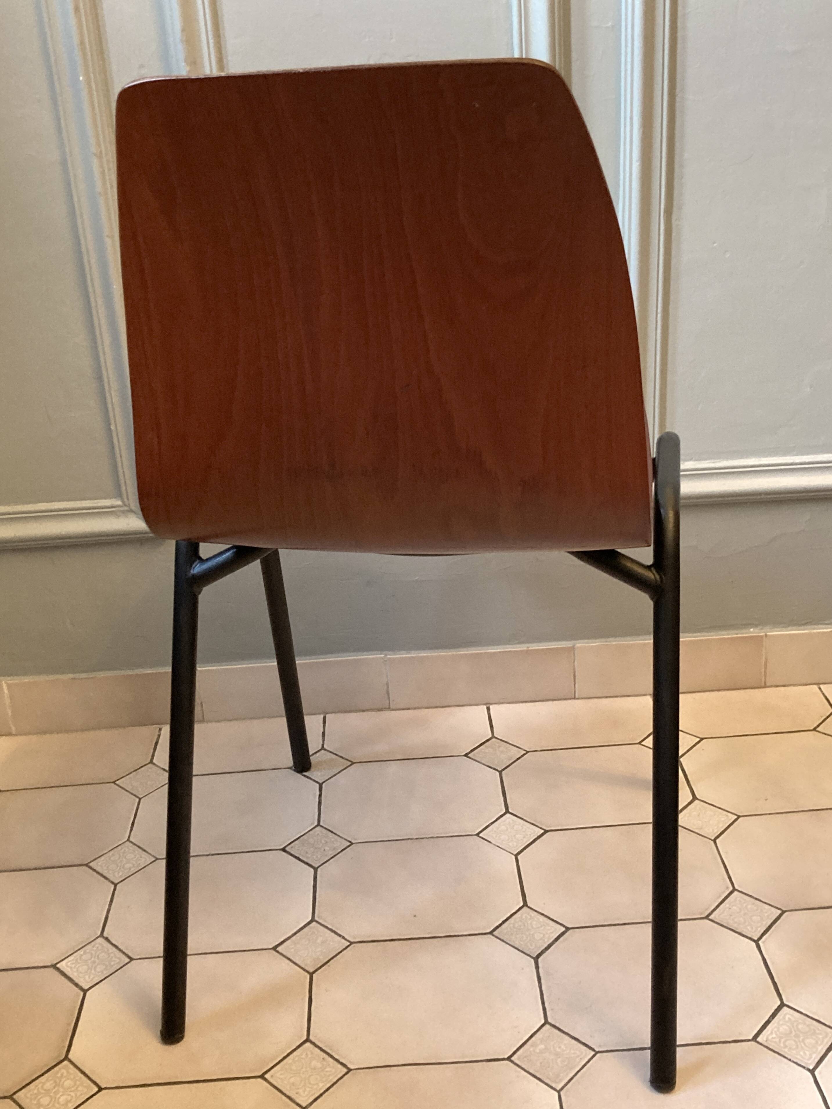 6 German Pagwood chairs - Pagholz