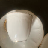 Set of 6 coffee cups and saucers