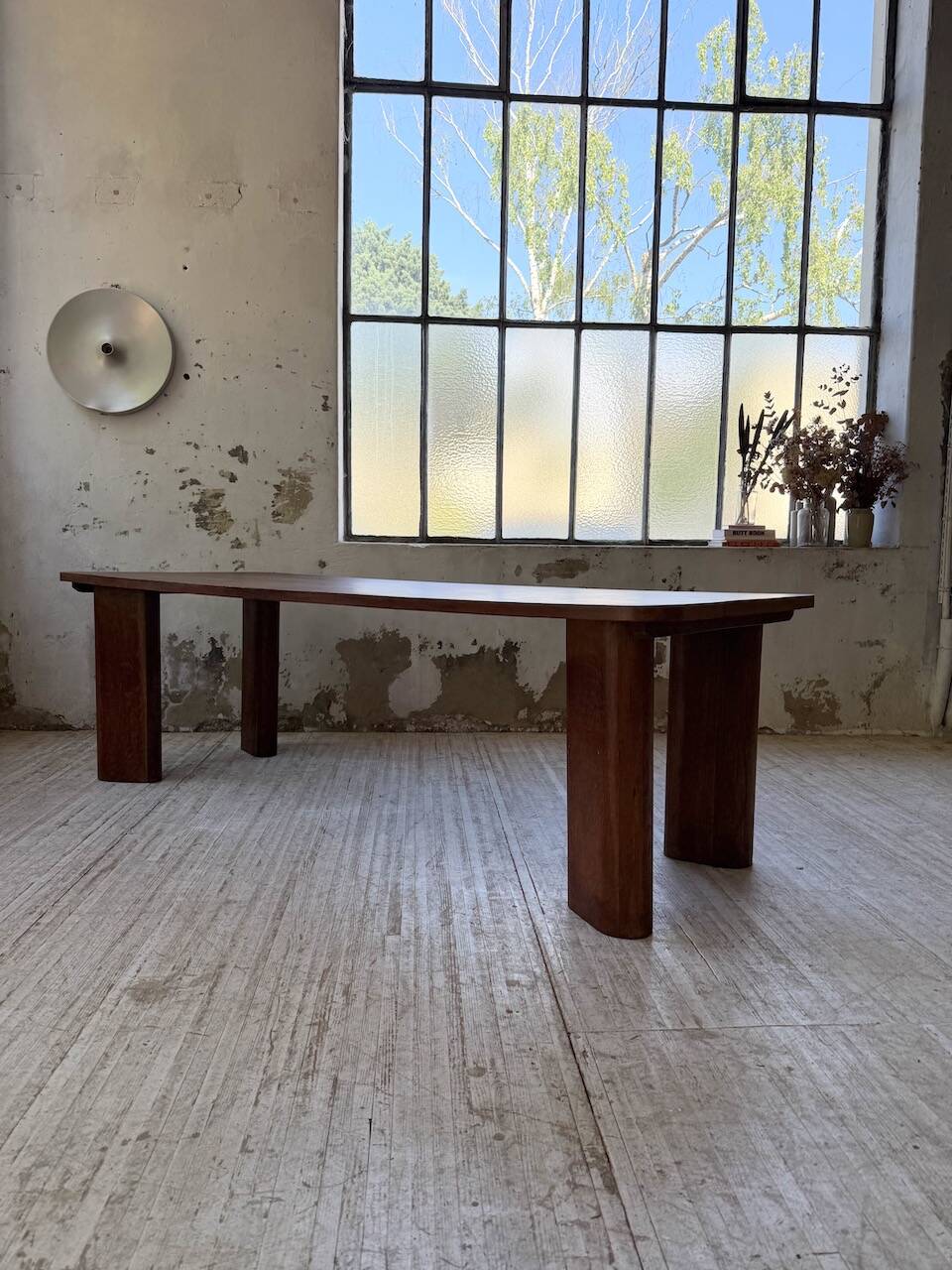 1950s oak reconstruction table