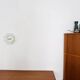 White Flush Light or Wall Lamp by Glashütte Limburg