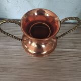 Copper vase Llecellier Villedieu