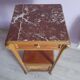 Art Nouveau bedside table