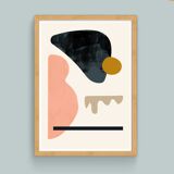 Floating shapes No.. 4 A3