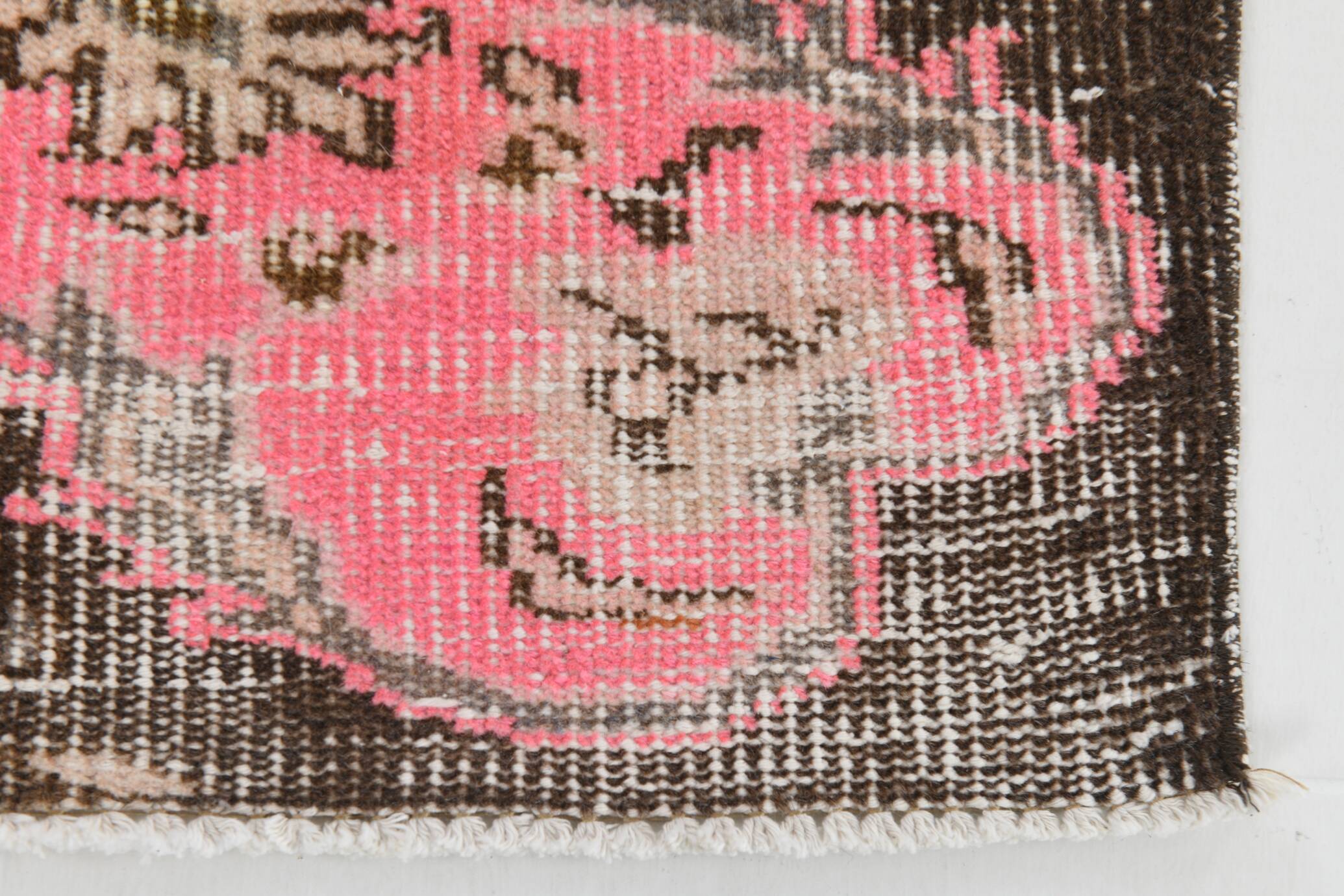5x9 Light Pink Orientel Vintage Rug, 159x270Cm