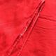 Old red tablecloth