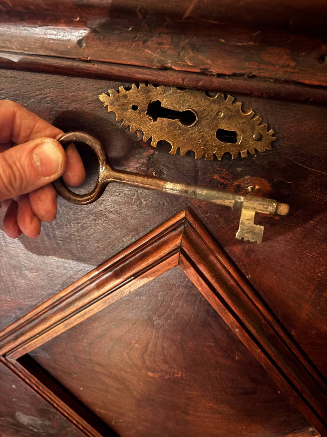 Drawer chest / Travel cabinet, late 18th to early 19th century