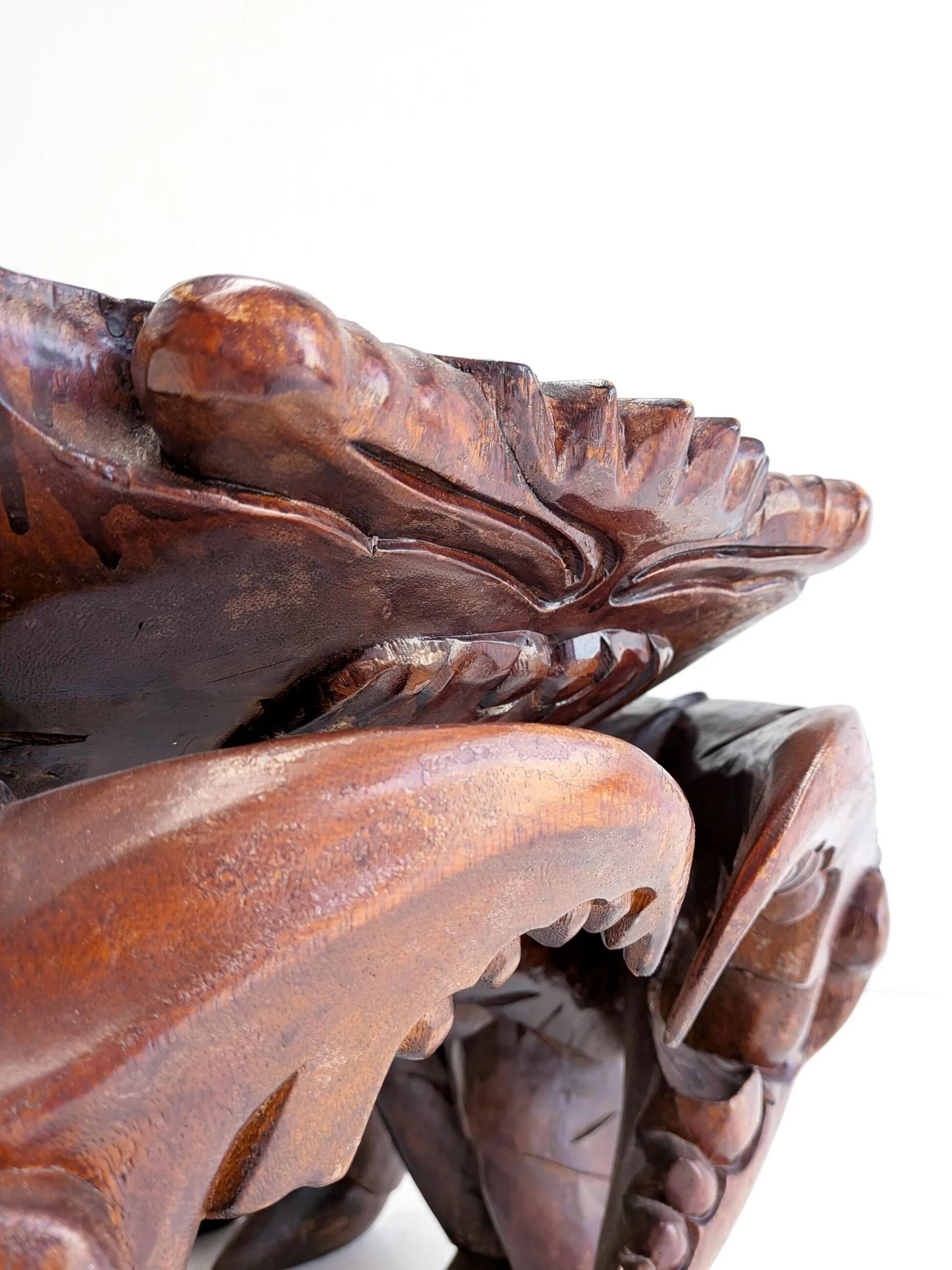 Table d'appoint en forme de crabe fait main des années 1970