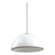 Space-age White Pendant by Luigi Massoni for Guzzini, 1960s