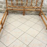 Rattan bed