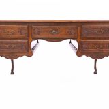 Antique double-sided desk, France, around 1880.