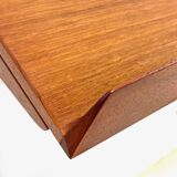 Teak Vintage Magazine Shelf By Kai Kristiansen For FM Modular Wall System.