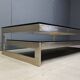 Vintage two tier belgochrom 23kt coffee table, 1970s