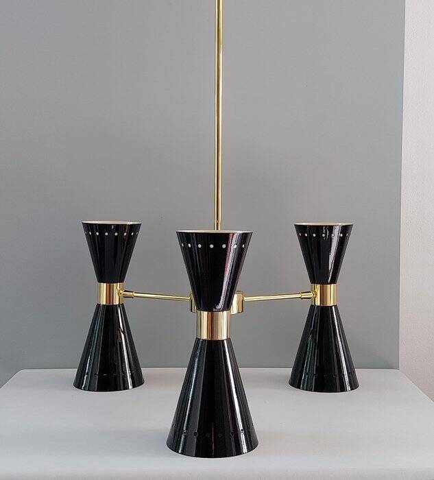 Italian chandelier Megafono - Stilnovo
