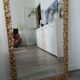 Brass mirror