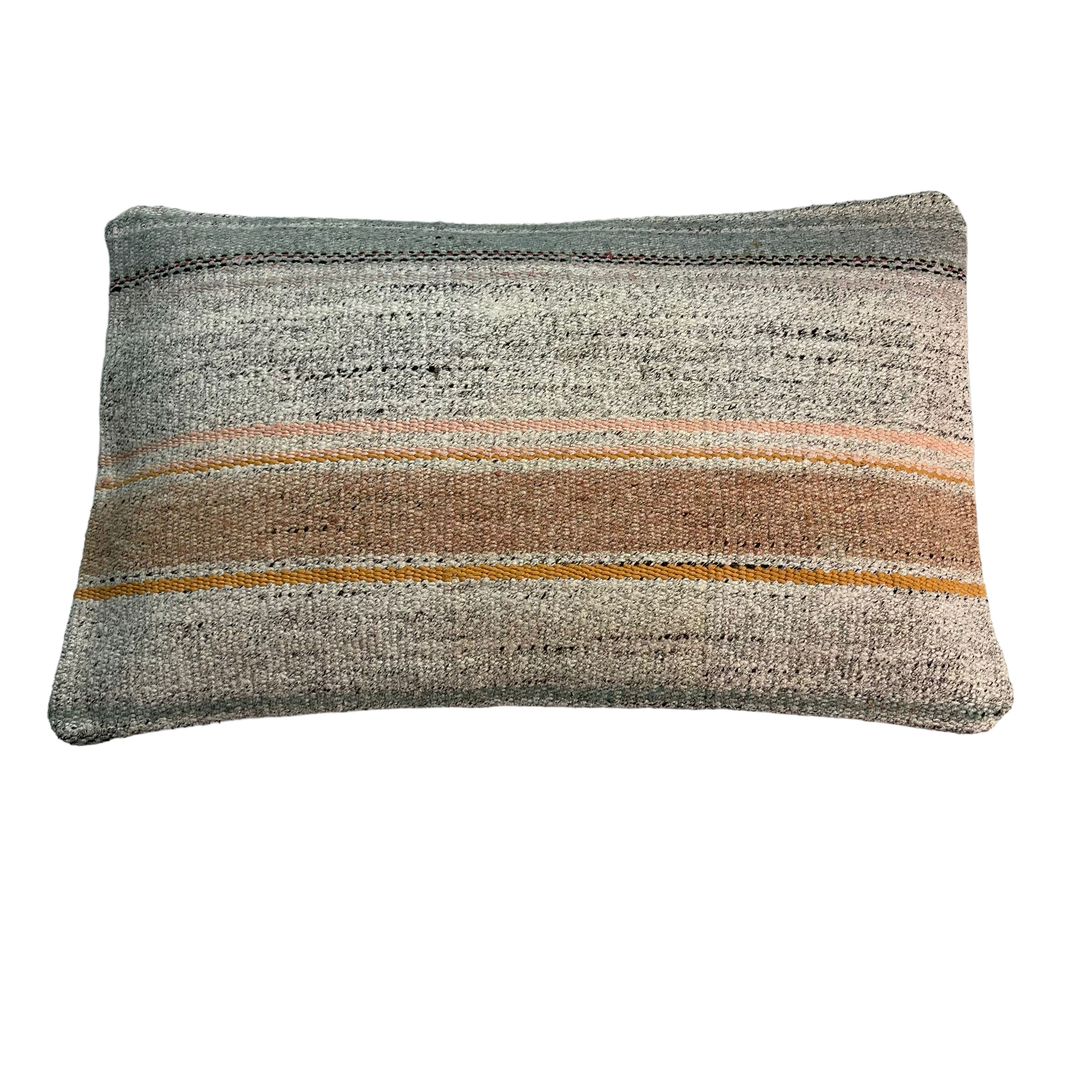 Vintage turkish handmade cushion cover , 30 x 50 cm