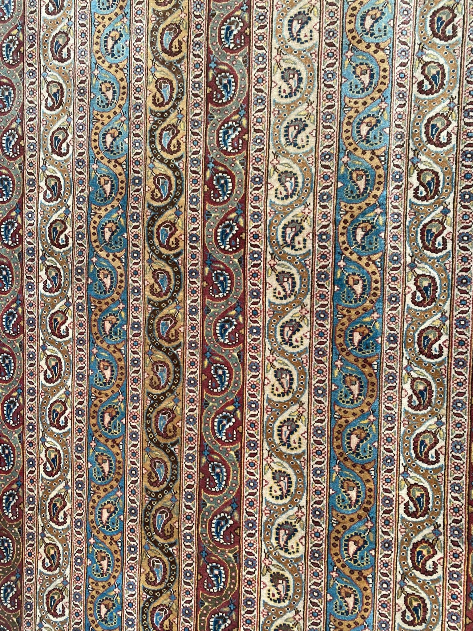 Old Persian Orient ghoom rug handmade 142x205 cm