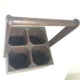 Bottle wooden rack