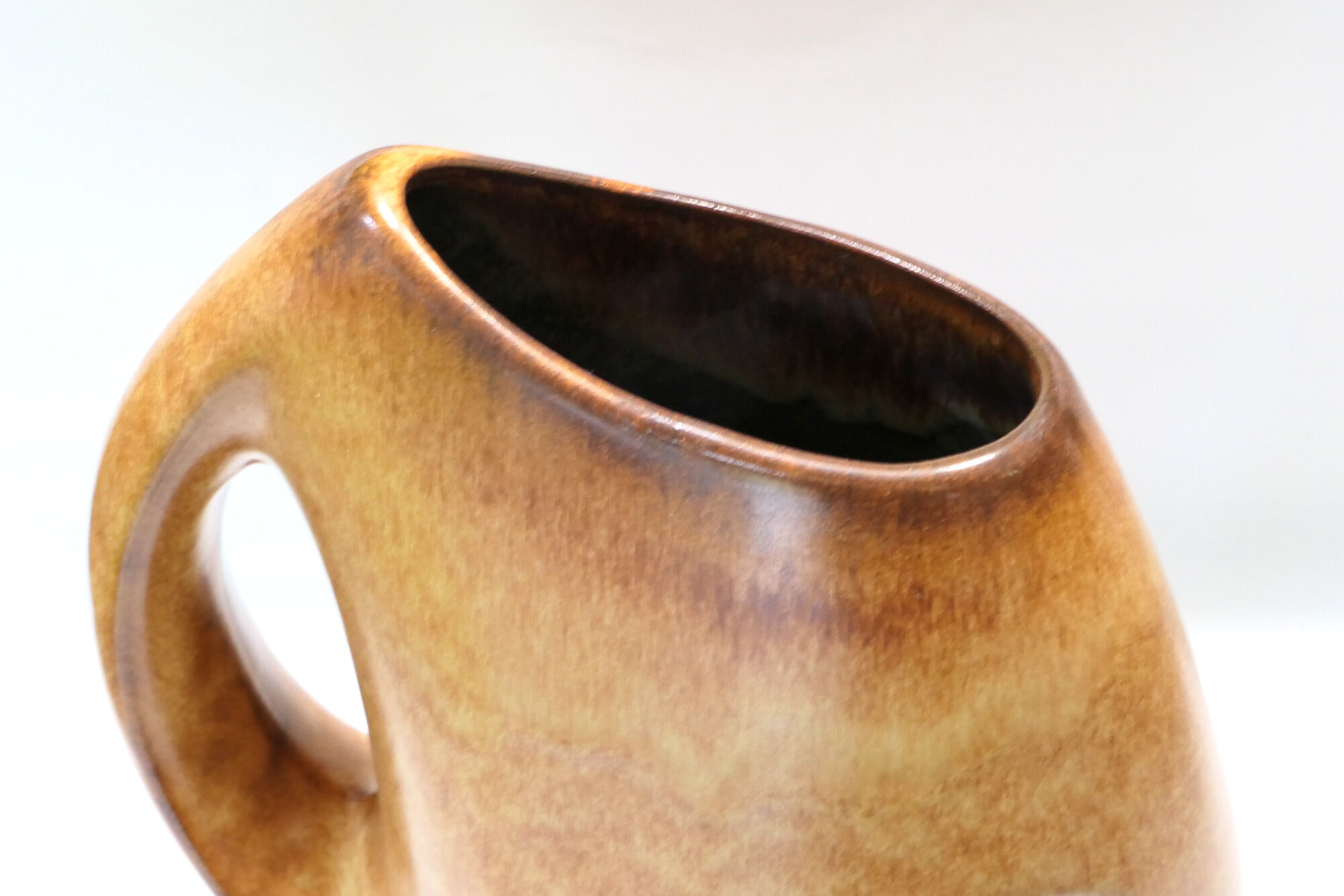 Free-form vase R.Rigone for Bertoncello 1960-70