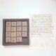 Antique wooden sliding puzzle - Popular art from the late 19th century - Complete