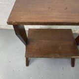 Designer wooden side table
