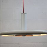 White XL Fog & Morup Optima Pendant Lamp: Hans Due Design, Denmark 1970s