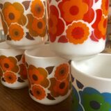 Lot of 15 mugs Arcopal vintage scania lotus mobil