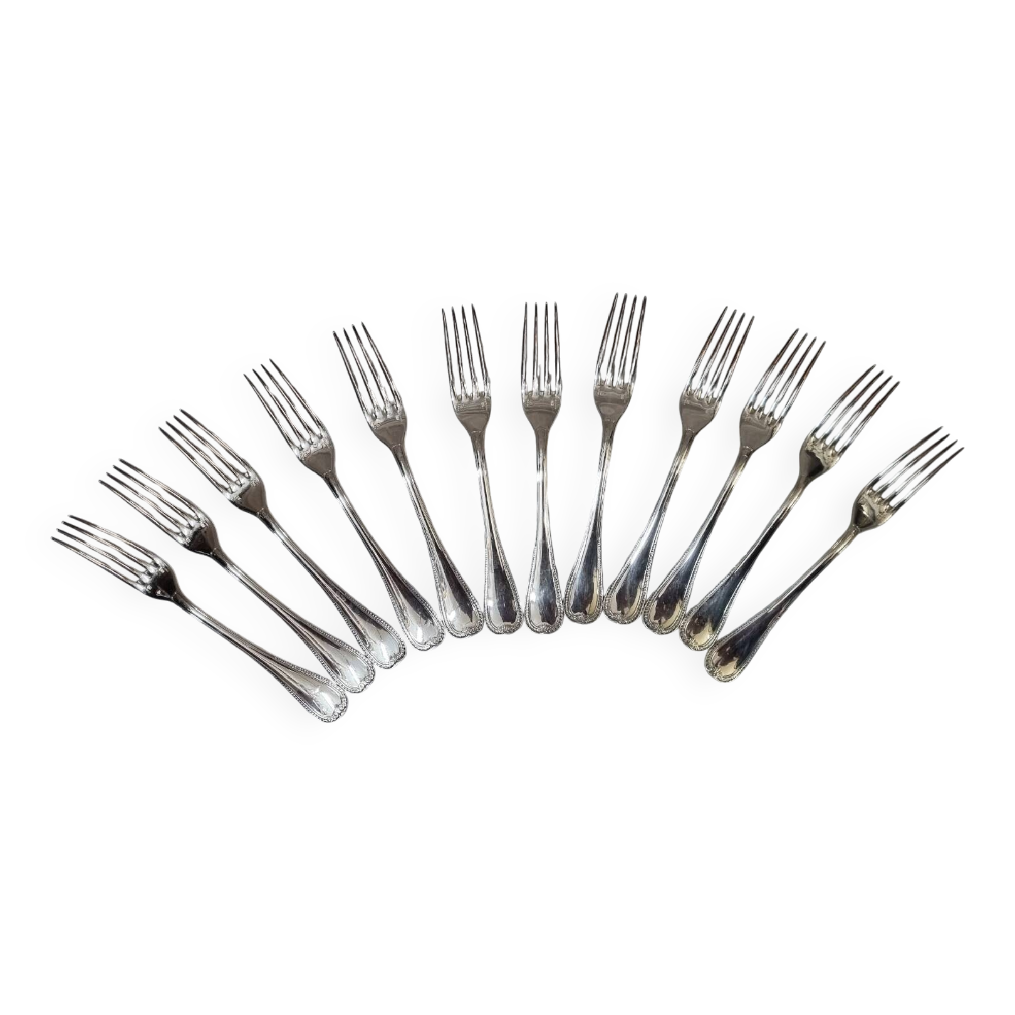 12 Christofle, Malmaison forks