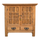 Solid oak buffet – Spanish brutalist style, 1960s
