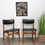 Pair of scandinavian style chairs