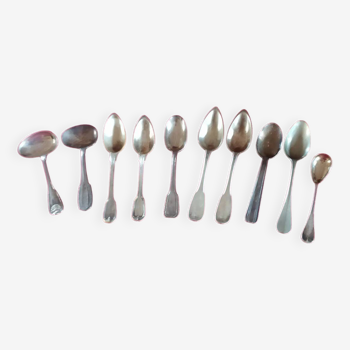 Small mismatched spoons